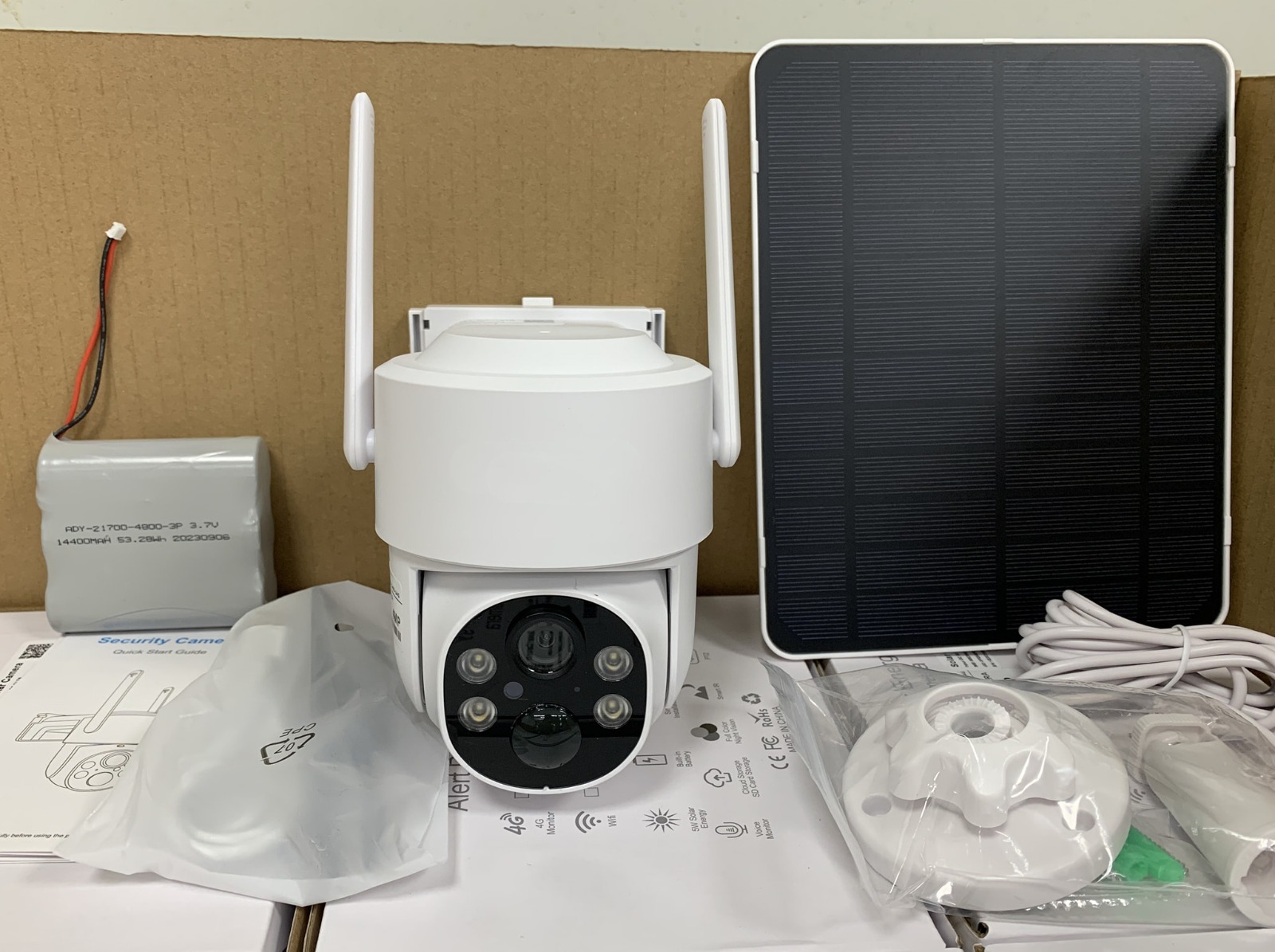SOLAR 4G PTZ CCTV CAMERA